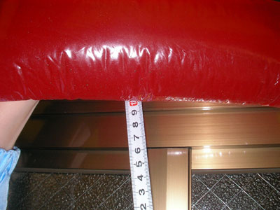 �`���b�N�t���|���� �T���W�b�v180cm���痎������